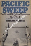 Book cover of Pacific Sweep - The 5th and 13th Fighter Commands in World War II by HESS, William N.